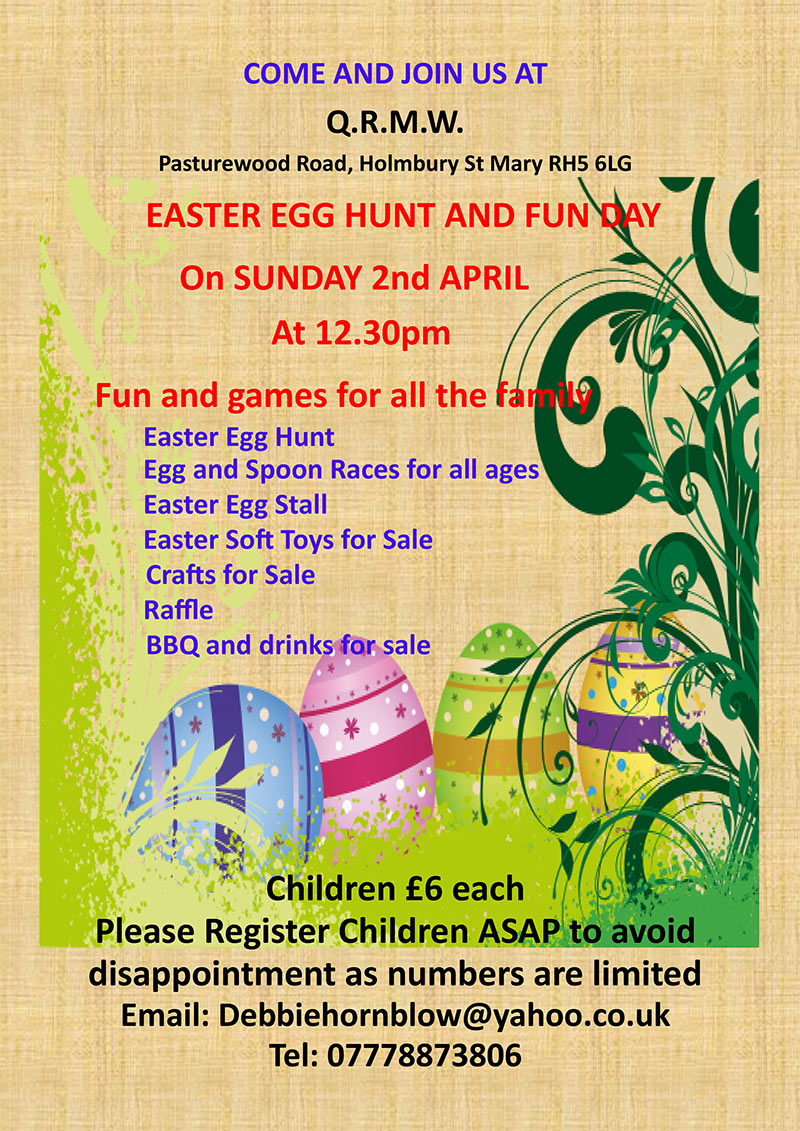 Easter Egg Hunt Poster A4 2023