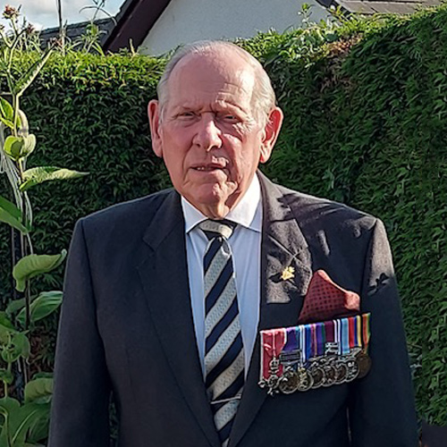 Lt. Colonel Michael Rowney MBE 